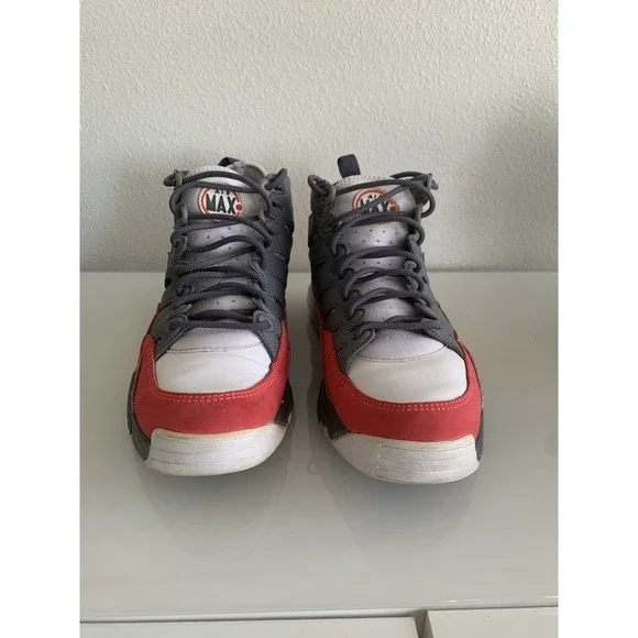 Rare Find- Air Trainer Max 2 94 'Grey Laser Crimson' Size 9 - Picture 3 of 14